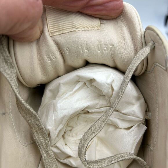 Men’s Gucci rython maxi mouth leather sneakers, size 14, made in Italy - Picture 9 of 10